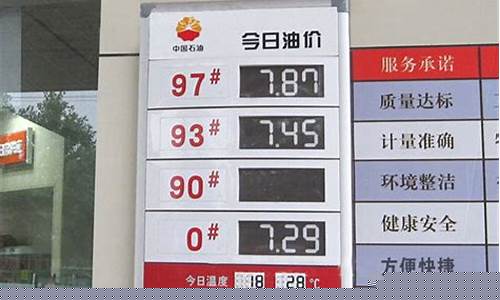 保定中国石化加油价格-保定中国石化加油价格表
