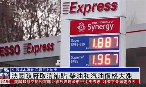 法国历年汽油价格对比表最新-法国历年汽油价格对比表